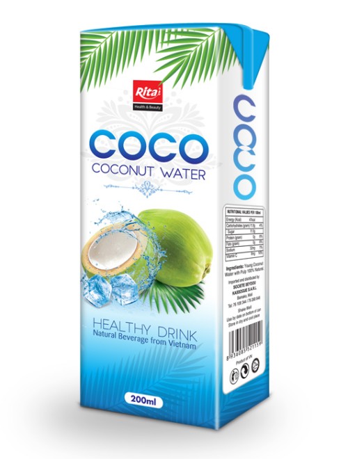 200ml coconut water tetra pak